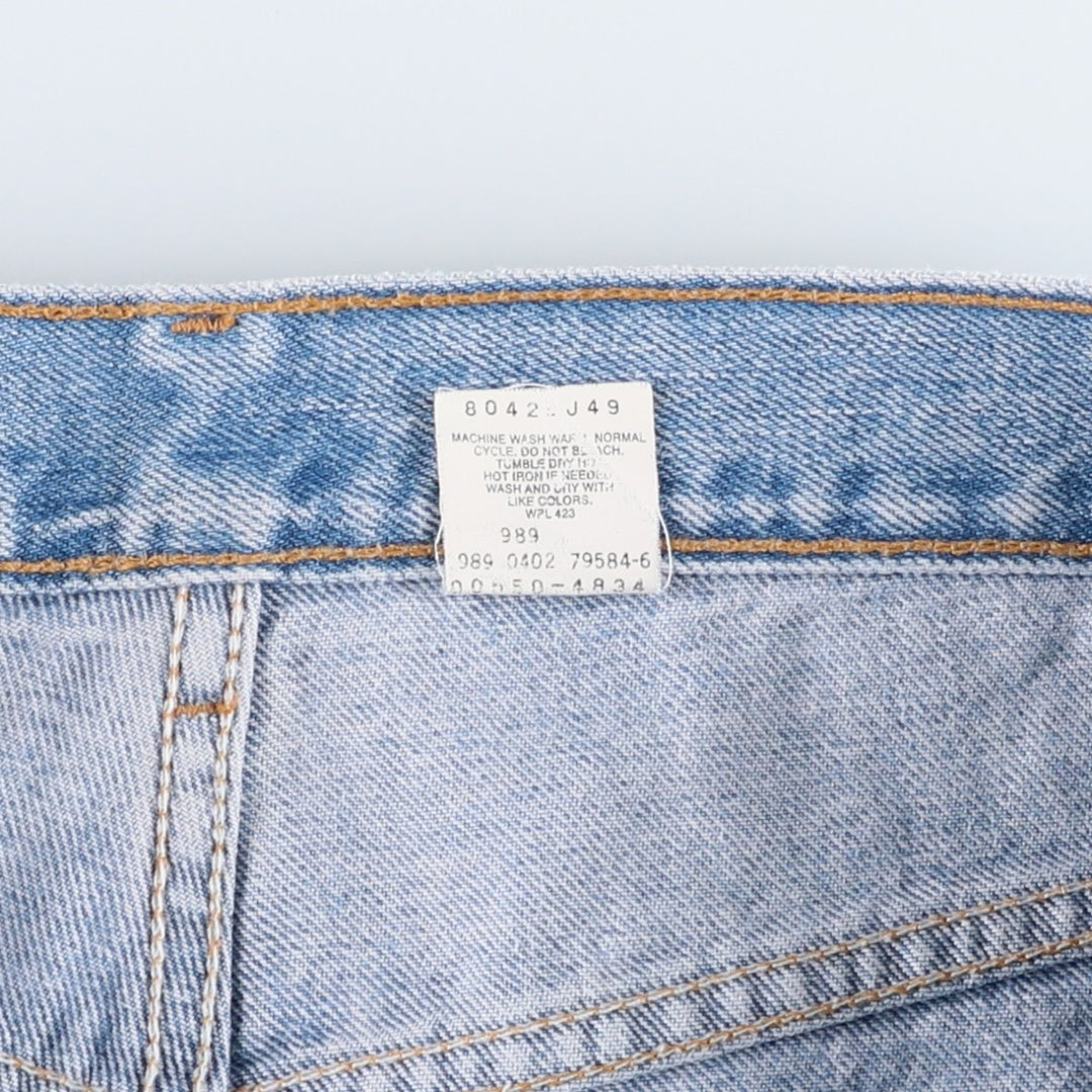 00'S Levi's 550 Relaxed Fit Tapered Denim Pants Men's W34 cotton blue type Vintage Second Hand