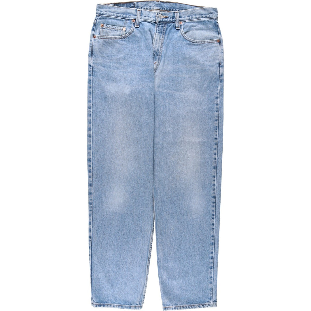 1990'S Levi's 550-4891 Relaxed Fit Tapered Denim Pants, Men's W35 (approx.), Vintage cotton blue type Vintage Second Hand
