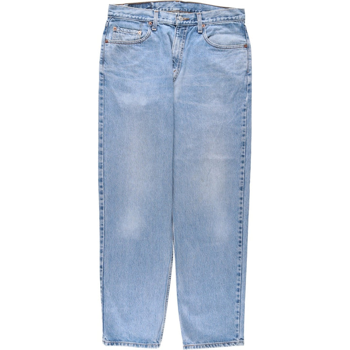 1990'S Levi's 550-4891 Relaxed Fit Tapered Denim Pants, Men's W35 (approx.), Vintage cotton blue type Vintage Second Hand