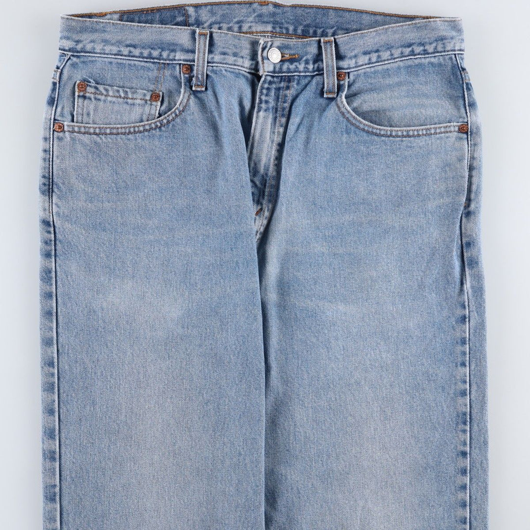 1990'S Levi's 550-4891 Relaxed Fit Tapered Denim Pants, Men's W35 (approx.), Vintage cotton blue type Vintage Second Hand