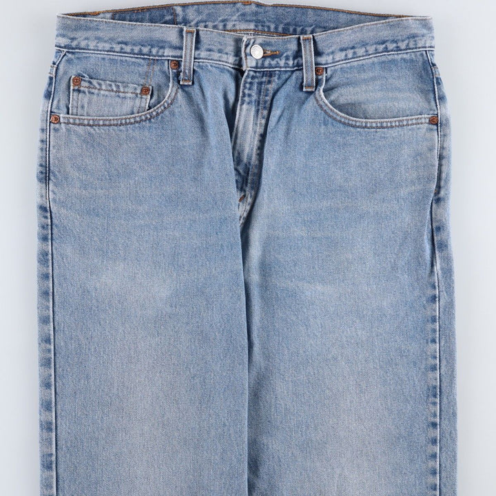 1990'S Levi's 550-4891 Relaxed Fit Tapered Denim Pants, Men's W35 (approx.), Vintage cotton blue type Vintage Second Hand