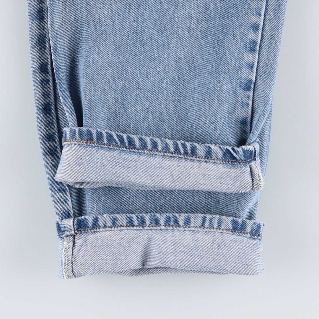1990'S Levi's 550-4891 Relaxed Fit Tapered Denim Pants, Men's W35 (approx.), Vintage cotton blue type Vintage Second Hand