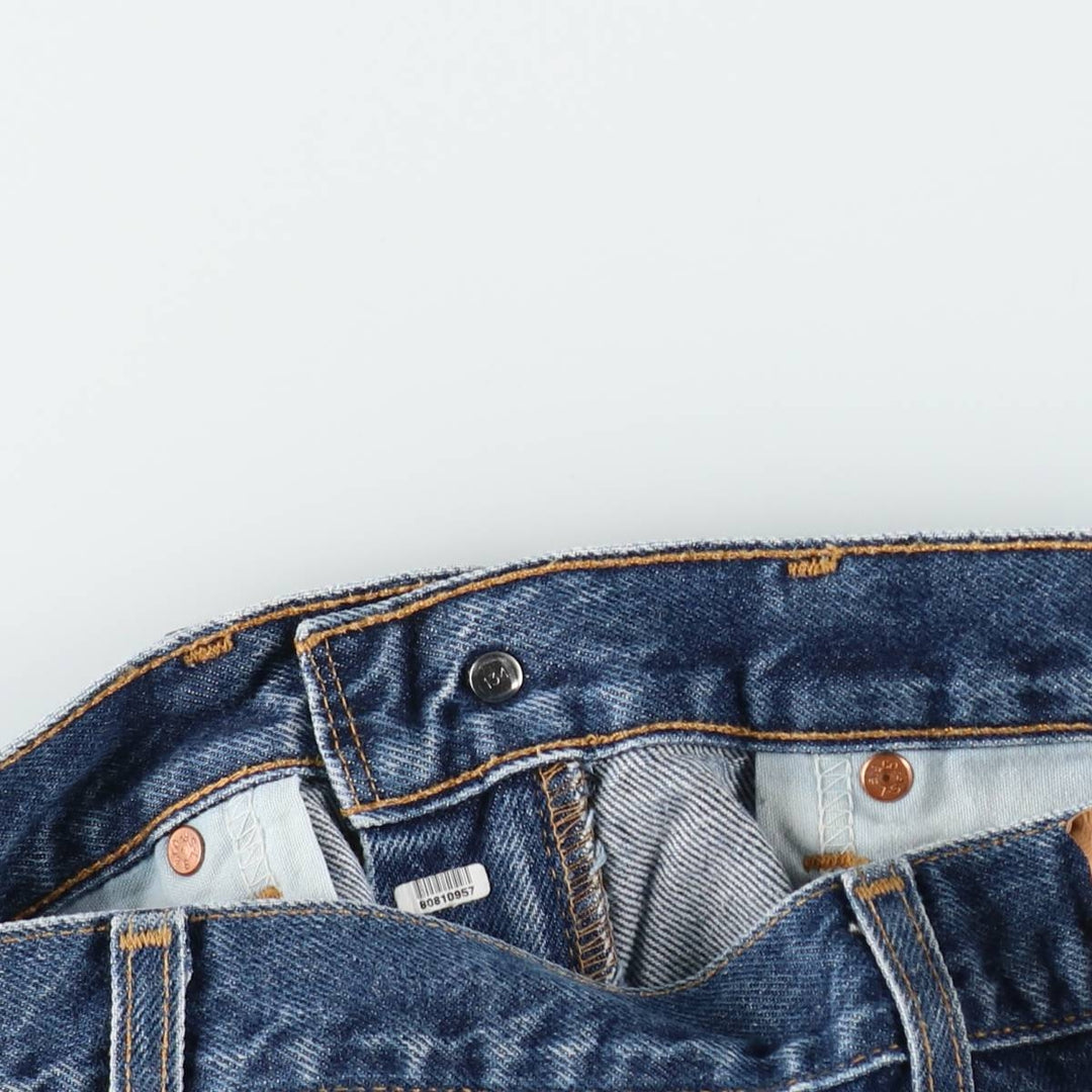 2000'S Levi's 550 Relaxed Fit Tapered Denim Pants, Men's W30 equivalent. cotton blue type Vintage Second Hand