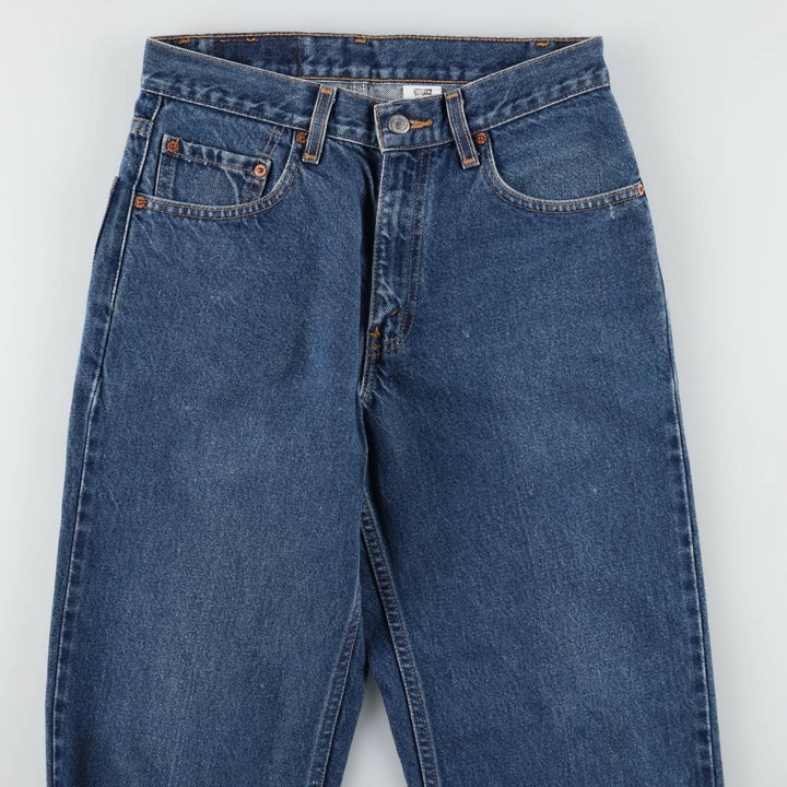 2000'S Levi's 550 Relaxed Fit Tapered Denim Pants, Men's W30 equivalent. cotton blue type Vintage Second Hand