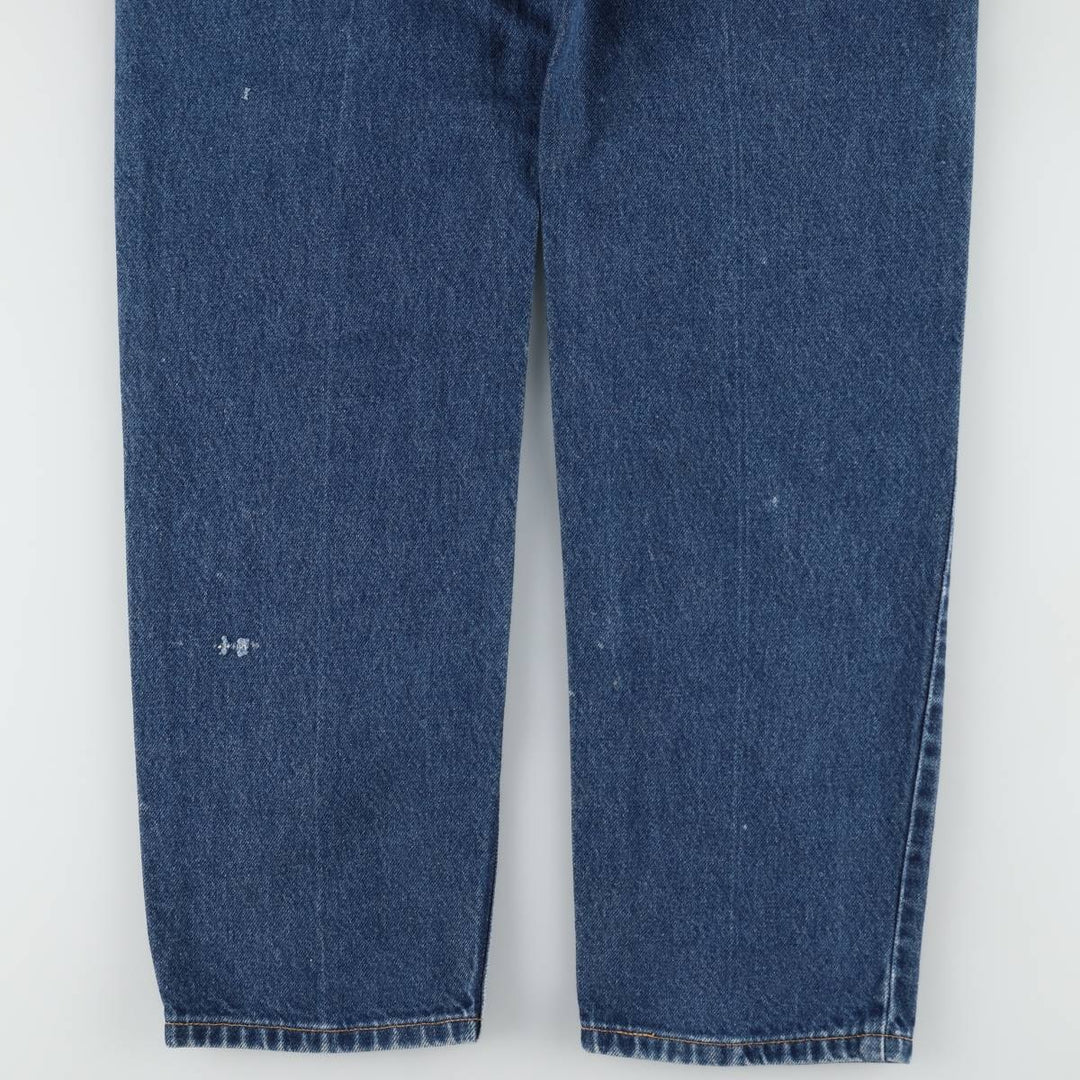 2000'S Levi's 550 Relaxed Fit Tapered Denim Pants, Men's W30 equivalent. cotton blue type Vintage Second Hand