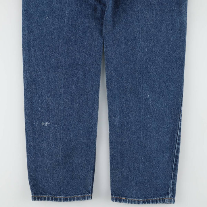 2000'S Levi's 550 Relaxed Fit Tapered Denim Pants, Men's W30 equivalent. cotton blue type Vintage Second Hand