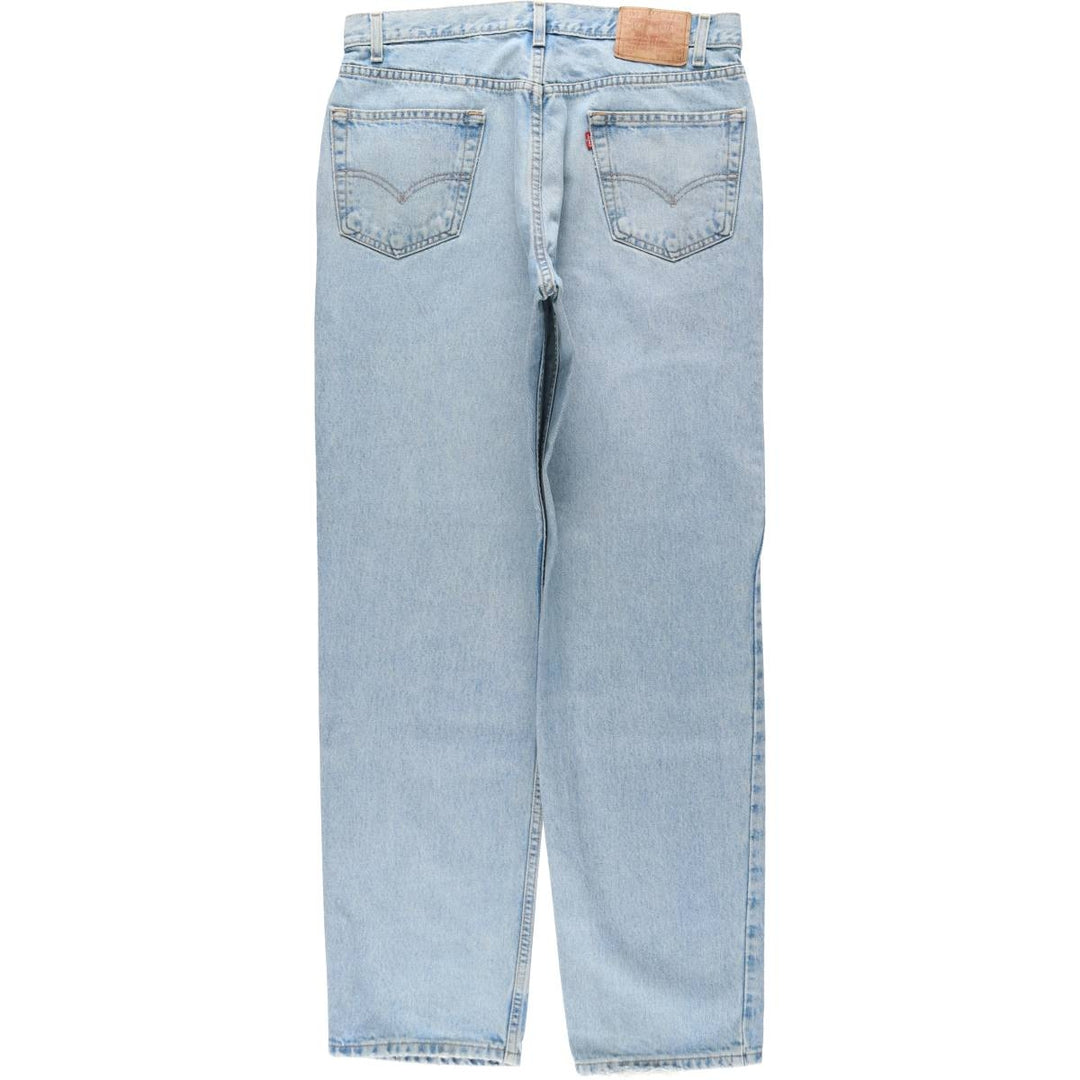 2000'S Levi's 550 Relaxed Fit Tapered Denim Pants, W36 L34 (equivalent to men's W35) cotton blue type Vintage Second Hand