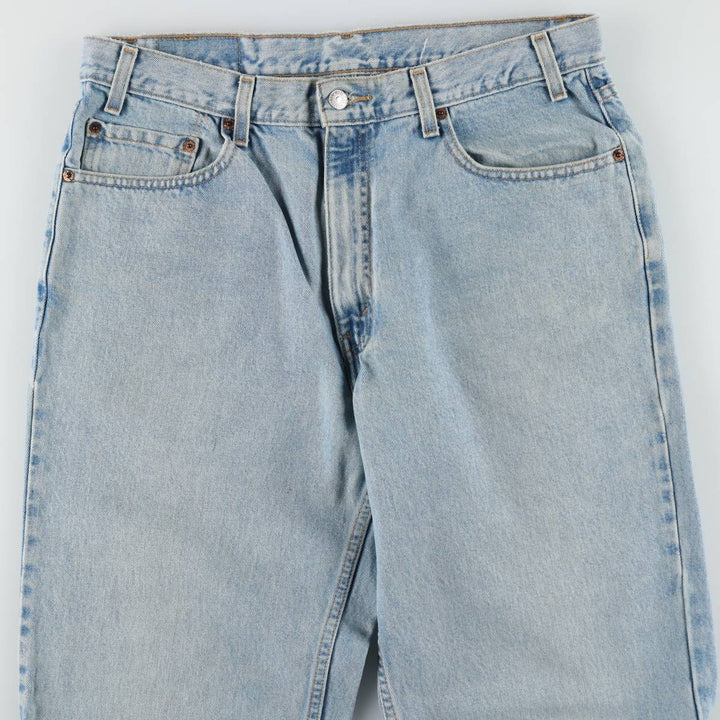 2000'S Levi's 550 Relaxed Fit Tapered Denim Pants, W36 L34 (equivalent to men's W35) cotton blue type Vintage Second Hand