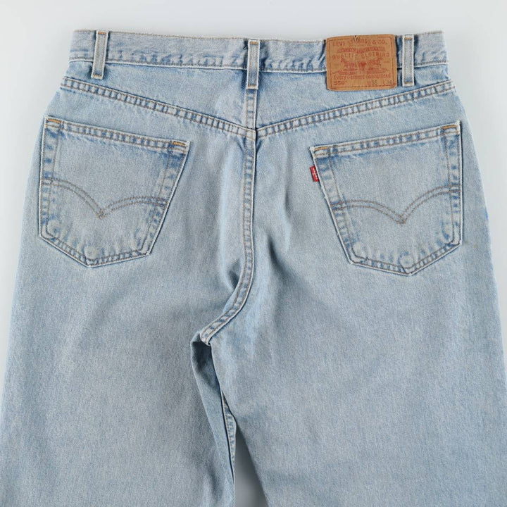 2000'S Levi's 550 Relaxed Fit Tapered Denim Pants, W36 L34 (equivalent to men's W35) cotton blue type Vintage Second Hand