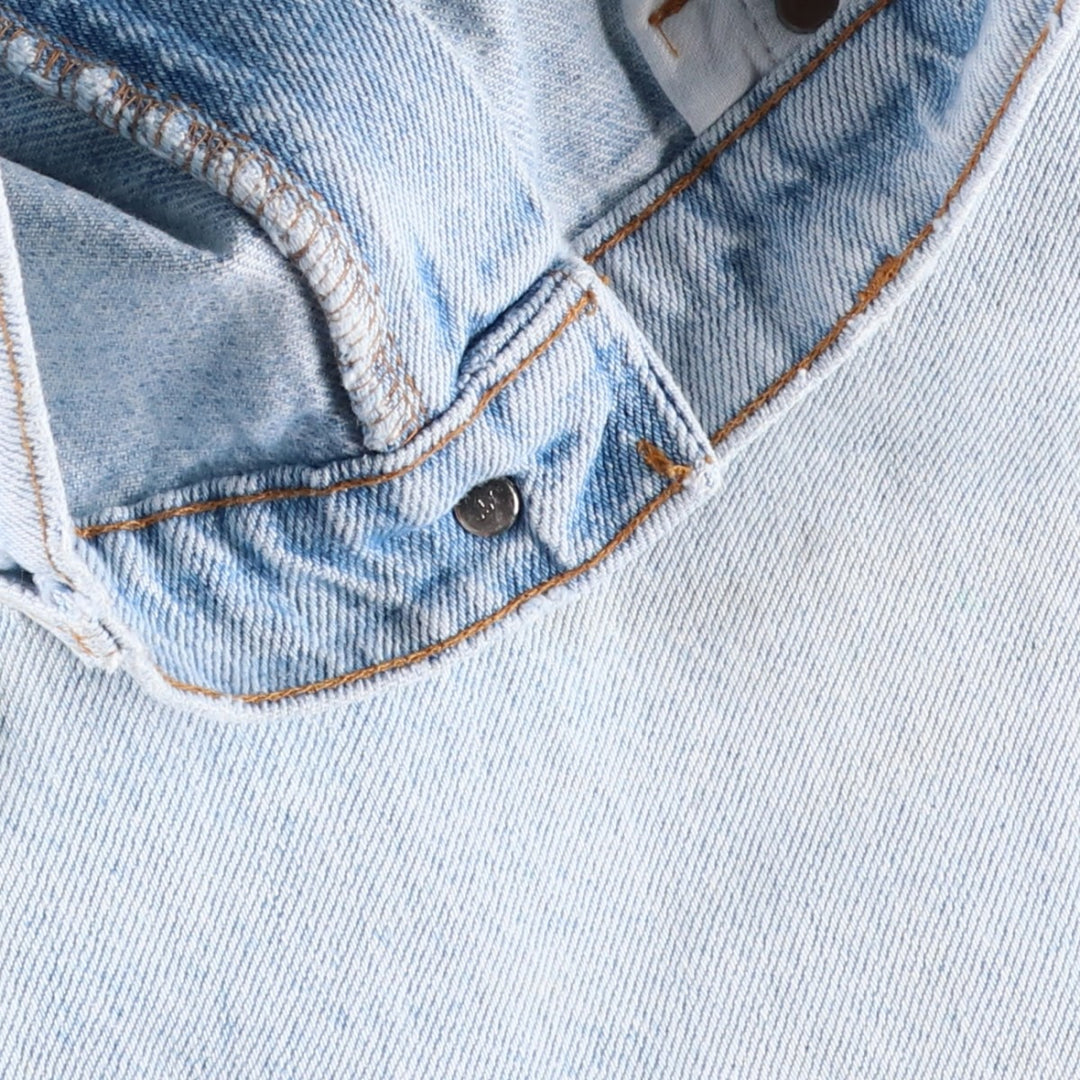 1990'S Levi's 550-4834 Tapered Denim Pants, Made in USA, Men's Size W36 (approx.), Vintage cotton Blue type light blue Vintage Second Hand