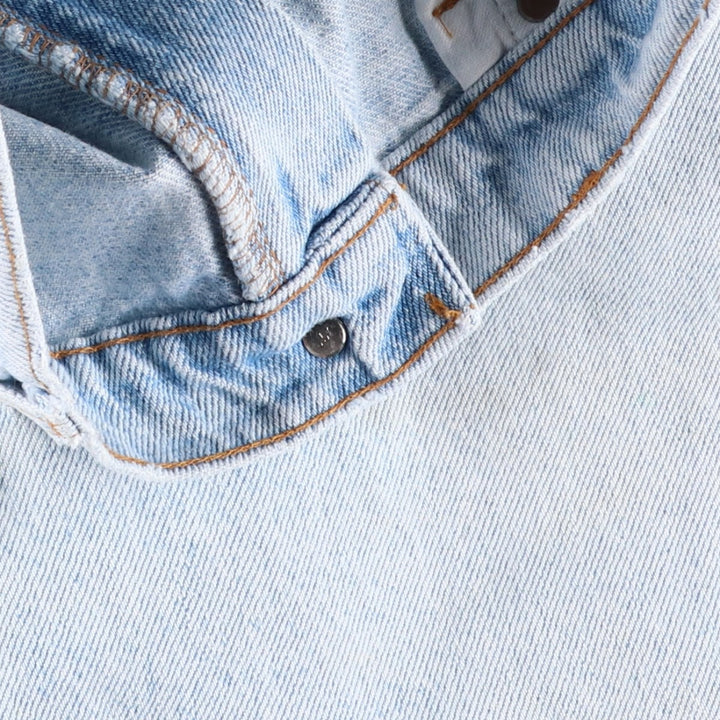 1990'S Levi's 550-4834 Tapered Denim Pants, Made in USA, Men's Size W36 (approx.), Vintage cotton Blue type light blue Vintage Second Hand