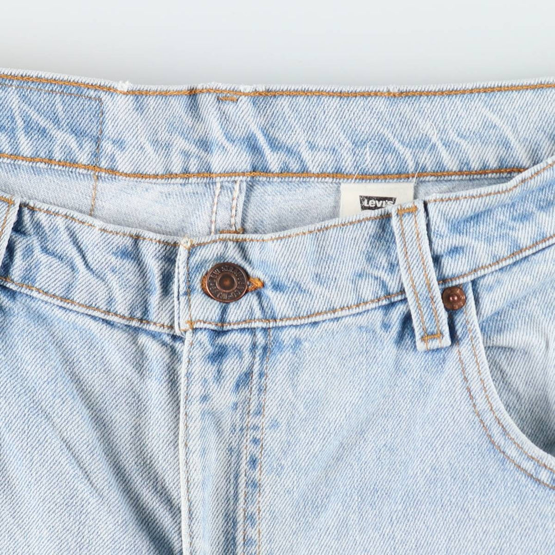 90'S Levi's 560 LOOSE FIT TAPERED LEG Tapered Denim Pants Made in USA Men's W36 Vintage cotton blue type Vintage Second Hand