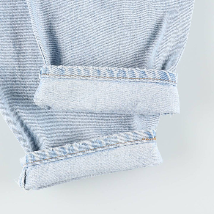 90'S Levi's 560 LOOSE FIT TAPERED LEG Tapered Denim Pants Made in USA Men's W36 Vintage cotton blue type Vintage Second Hand
