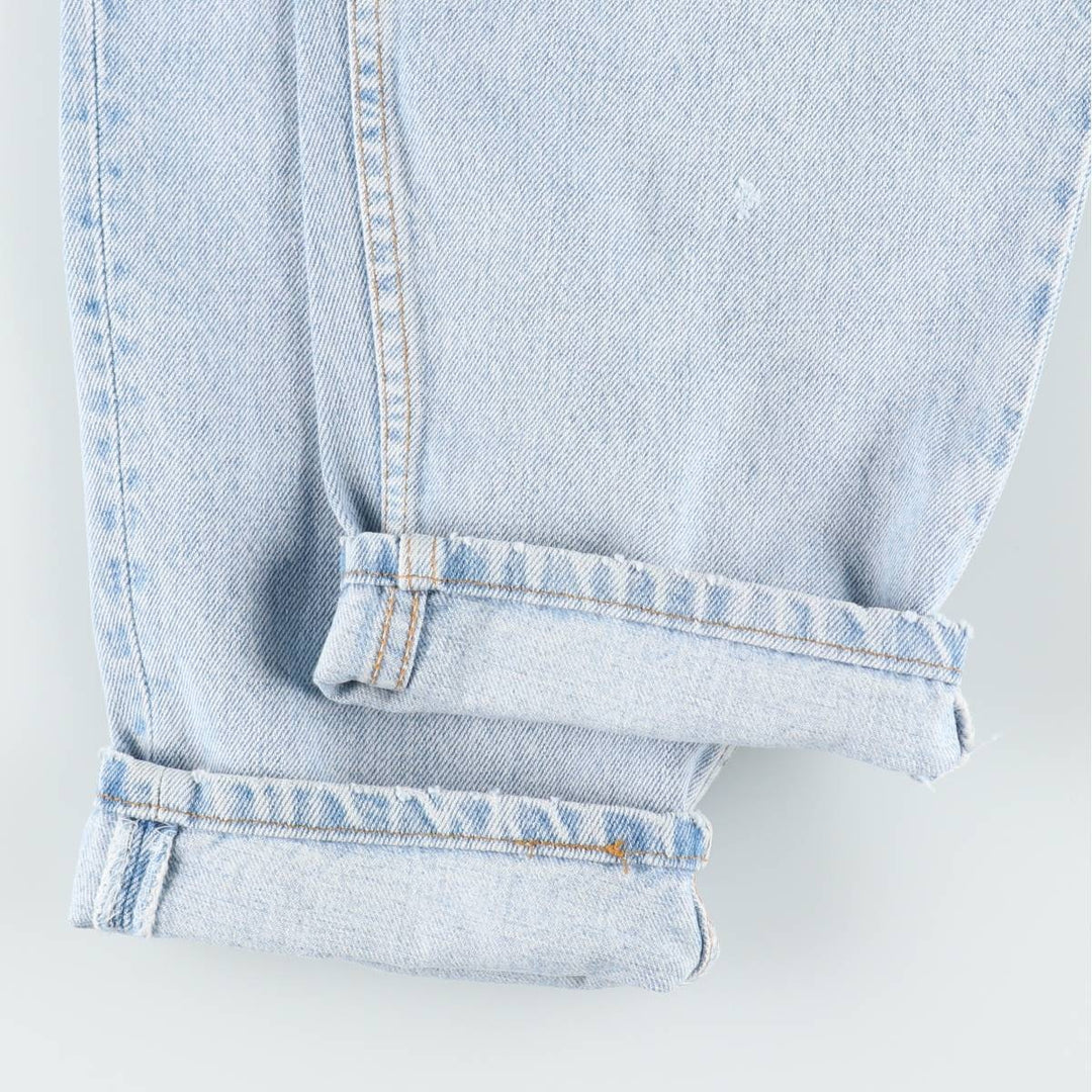 90'S Levi's 560 LOOSE FIT TAPERED LEG Tapered Denim Pants Made in USA Men's W36 Vintage cotton blue type Vintage Second Hand