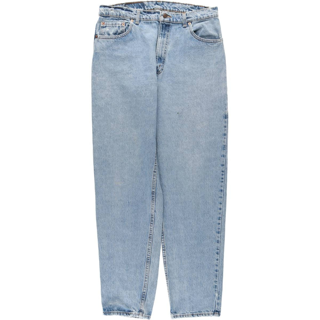 90'S Levi's 550 Relaxed Fit Tapered Leg Tapered Denim Pants Made in USA Men's W34 Vintage cotton blue type Vintage Second Hand