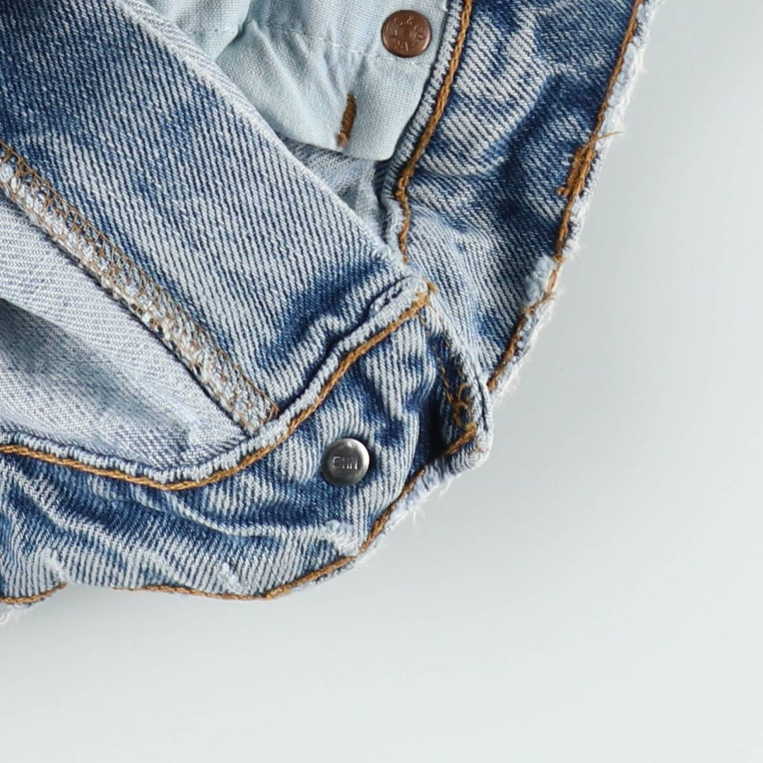 90'S Levi's 550 Relaxed Fit Tapered Leg Tapered Denim Pants Made in USA Men's W34 Vintage cotton blue type Vintage Second Hand