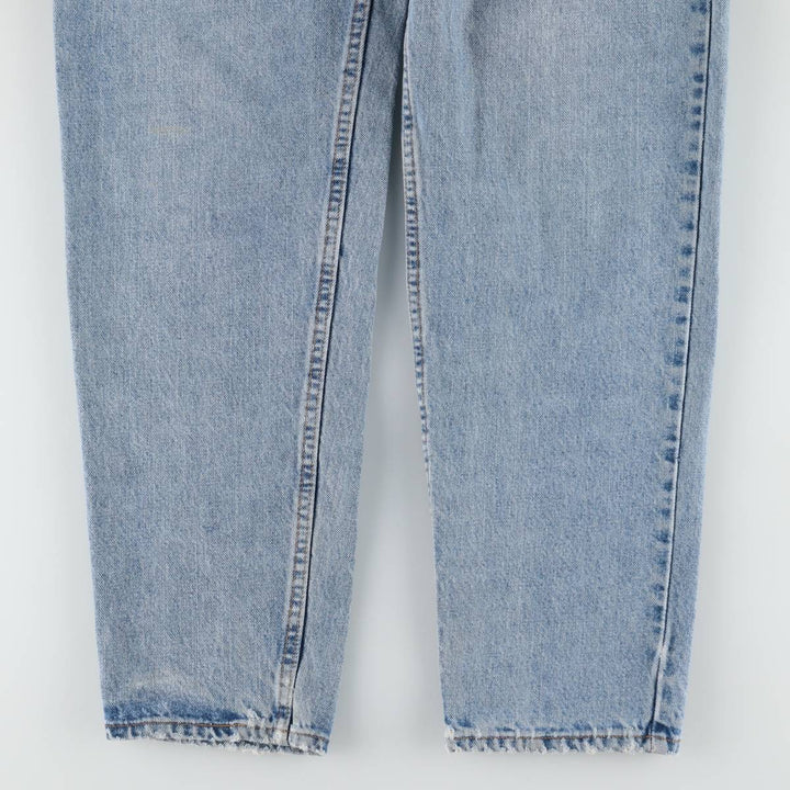 90'S Levi's 550 Relaxed Fit Tapered Leg Tapered Denim Pants Made in USA Men's W34 Vintage cotton blue type Vintage Second Hand