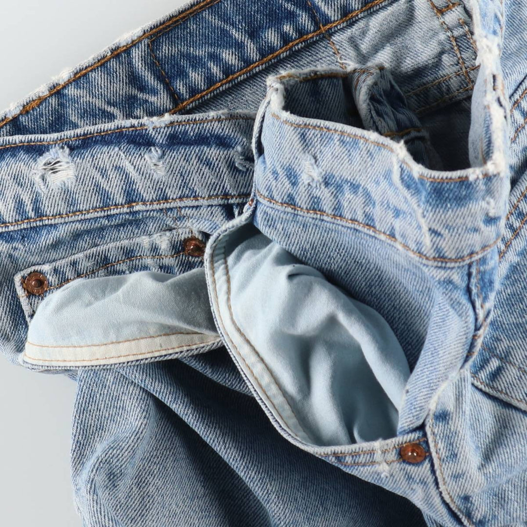 90'S Levi's 550 Relaxed Fit Tapered Leg Tapered Denim Pants Made in USA Men's W34 Vintage cotton blue type Vintage Second Hand