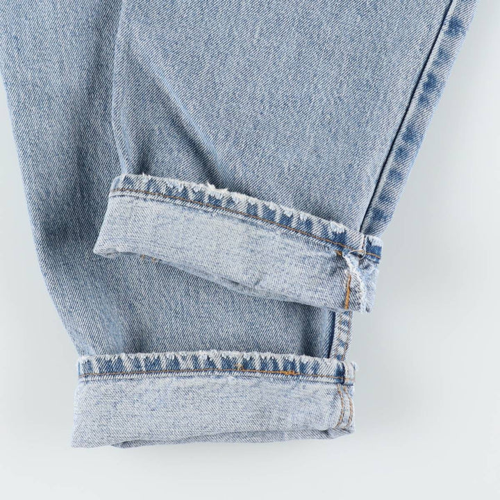 90'S Levi's 550 Relaxed Fit Tapered Leg Tapered Denim Pants Made in USA Men's W34 Vintage cotton blue type Vintage Second Hand