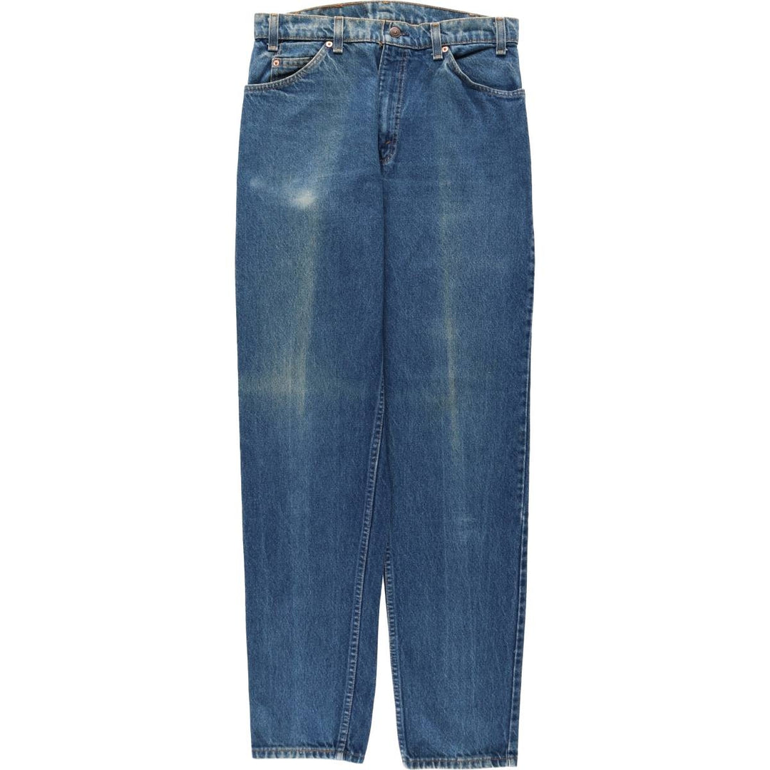 Levi's 40550-0215 Orange Tab Tapered Denim Pants, Made in USA, Men's W32 (approx.), Vintage. cotton blue type Vintage Second Hand