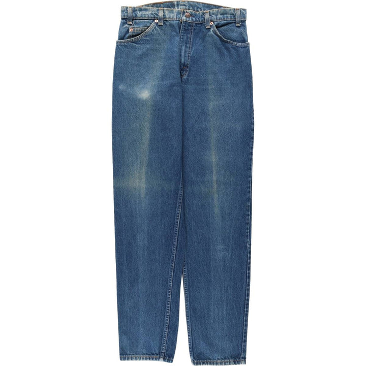 Levi's 40550-0215 Orange Tab Tapered Denim Pants, Made in USA, Men's W32 (approx.), Vintage. cotton blue type Vintage Second Hand