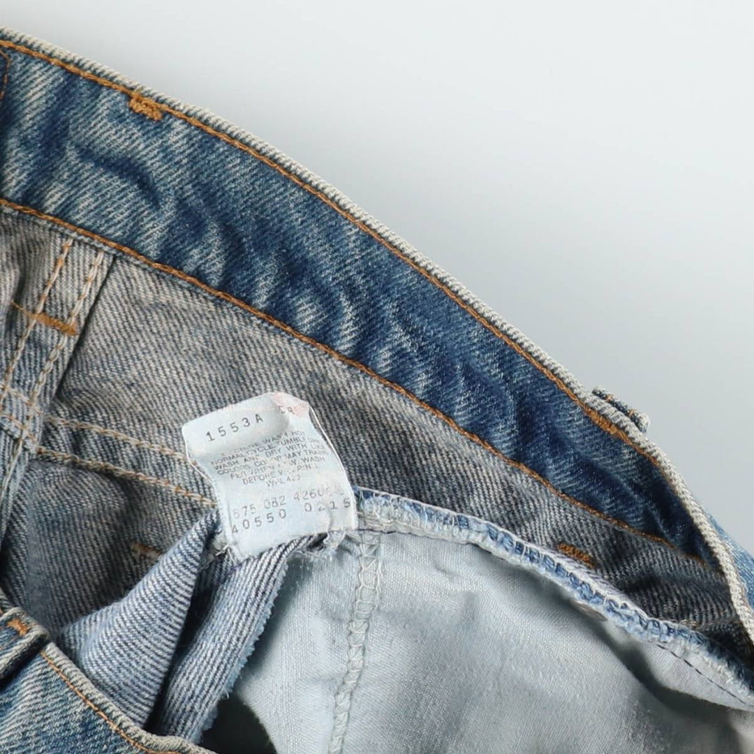 Levi's 40550-0215 Orange Tab Tapered Denim Pants, Made in USA, Men's W32 (approx.), Vintage. cotton blue type Vintage Second Hand
