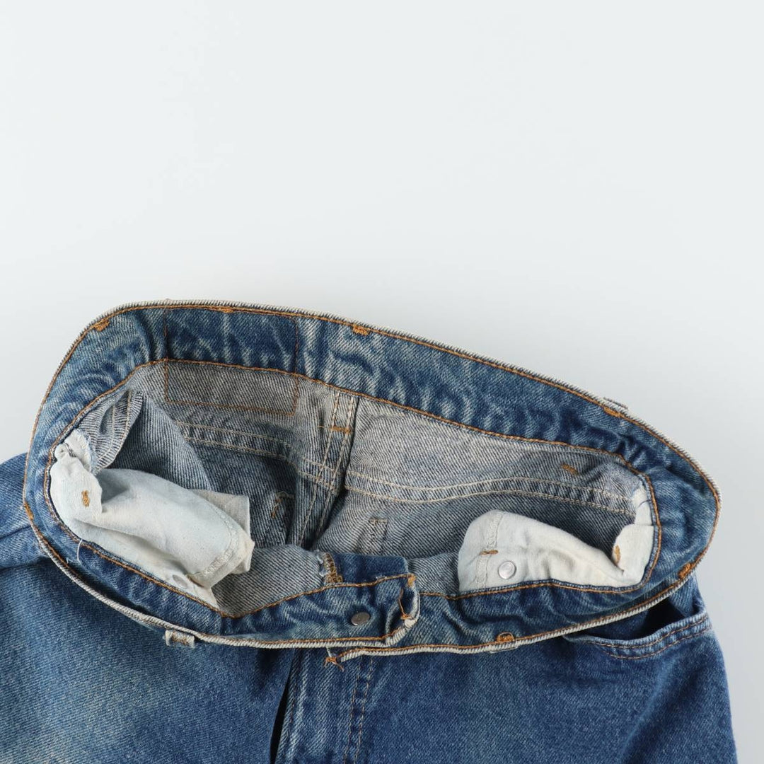 Levi's 40550-0215 Orange Tab Tapered Denim Pants, Made in USA, Men's W32 (approx.), Vintage. cotton blue type Vintage Second Hand