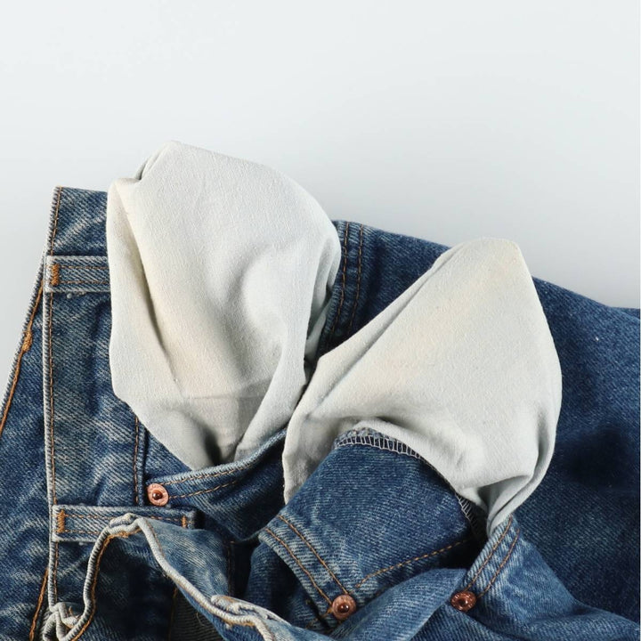 Levi's 40550-0215 Orange Tab Tapered Denim Pants, Made in USA, Men's W32 (approx.), Vintage. cotton blue type Vintage Second Hand
