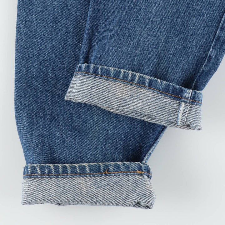 Levi's 40550-0215 Orange Tab Tapered Denim Pants, Made in USA, Men's W32 (approx.), Vintage. cotton blue type Vintage Second Hand