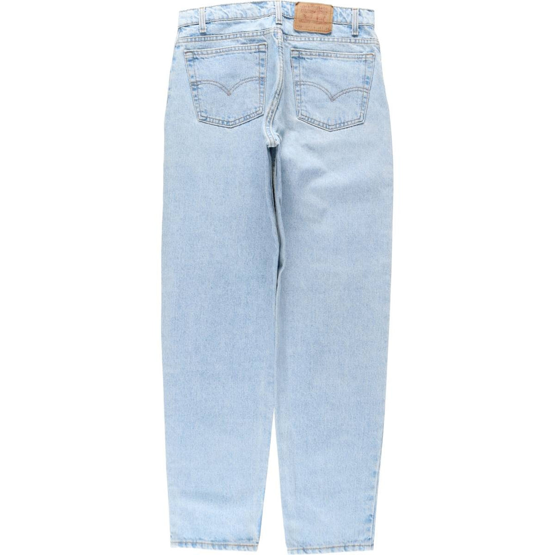 90'S Levi's 550 Relaxed Fit Tapered Leg Tapered Denim Pants Made in USA Men's W33 Vintage cotton blue type Vintage Second Hand
