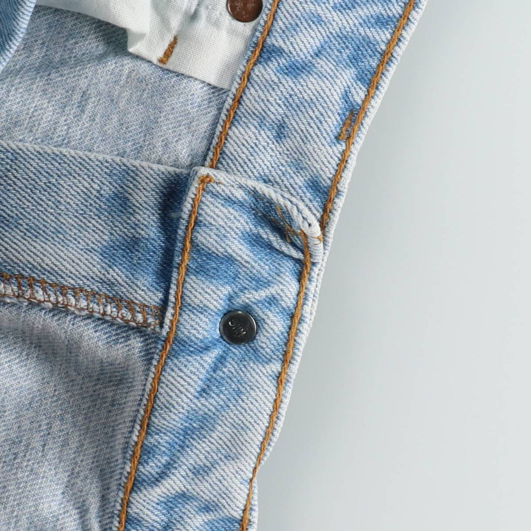 90'S Levi's 550 Relaxed Fit Tapered Leg Tapered Denim Pants Made in USA Men's W33 Vintage cotton blue type Vintage Second Hand