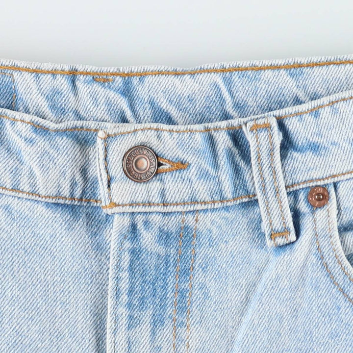 90'S Levi's 550 Relaxed Fit Tapered Leg Tapered Denim Pants Made in USA Men's W33 Vintage cotton blue type Vintage Second Hand