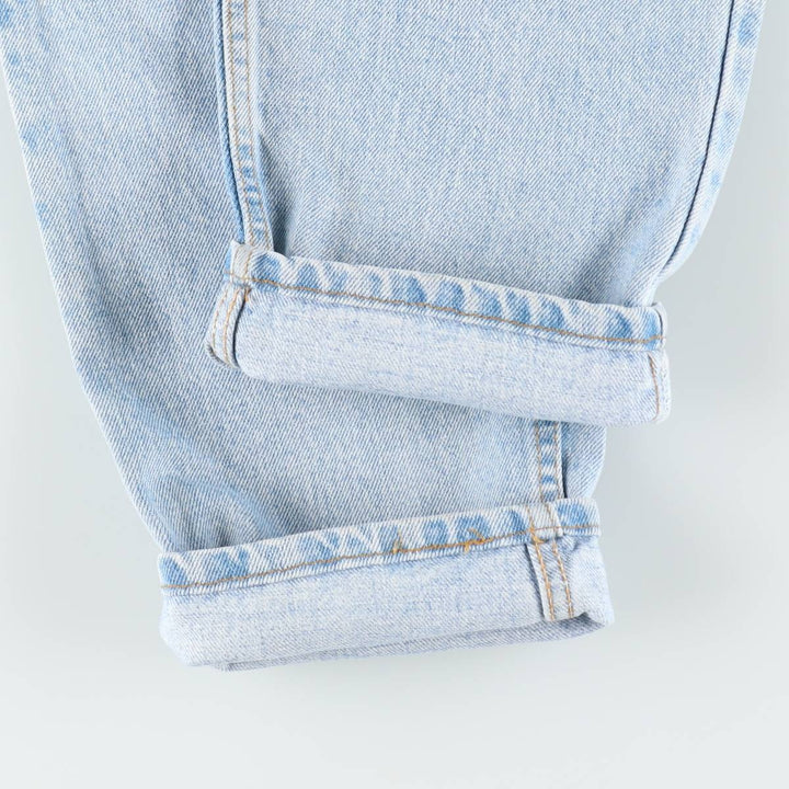 90'S Levi's 550 Relaxed Fit Tapered Leg Tapered Denim Pants Made in USA Men's W33 Vintage cotton blue type Vintage Second Hand