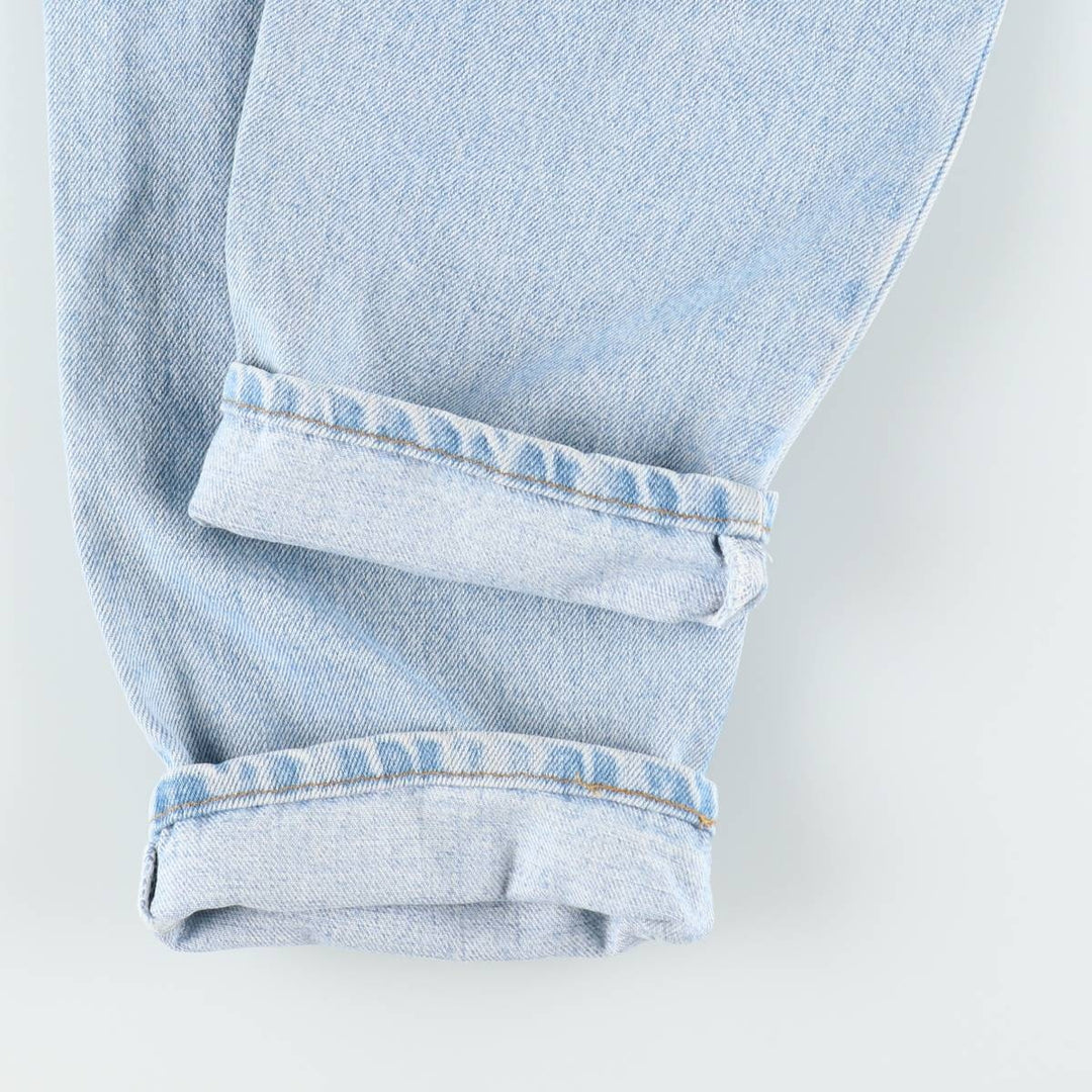 90'S Levi's 550 Relaxed Fit Tapered Leg Tapered Denim Pants Made in USA Men's W33 Vintage cotton blue type Vintage Second Hand