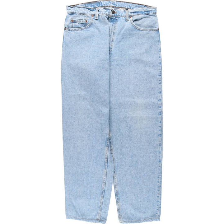90'S Levi's 550 Relaxed Fit Tapered Leg Tapered Denim Pants Made in USA Men's W36 Vintage cotton blue type Vintage Second Hand