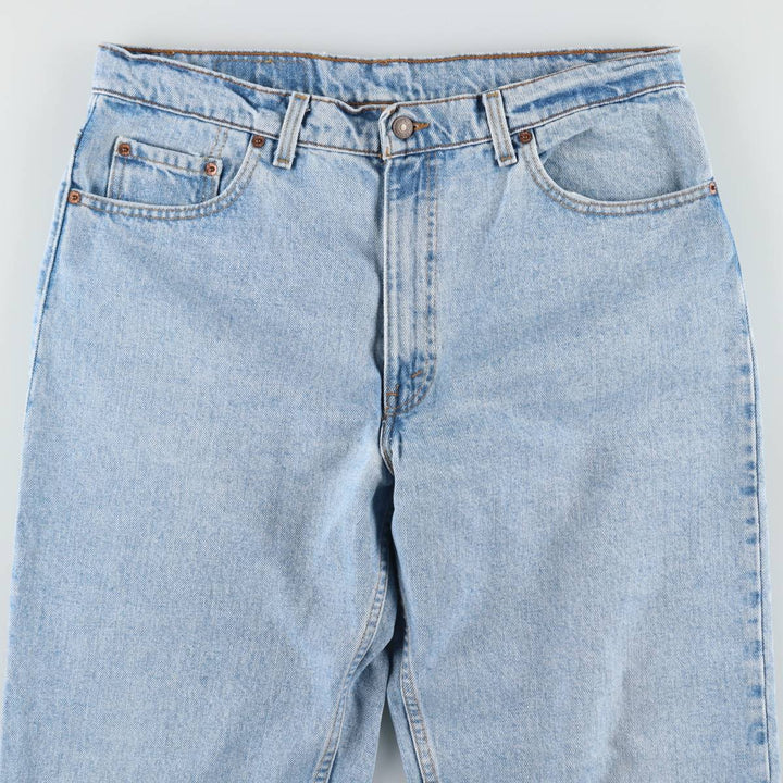 90'S Levi's 550 Relaxed Fit Tapered Leg Tapered Denim Pants Made in USA Men's W36 Vintage cotton blue type Vintage Second Hand