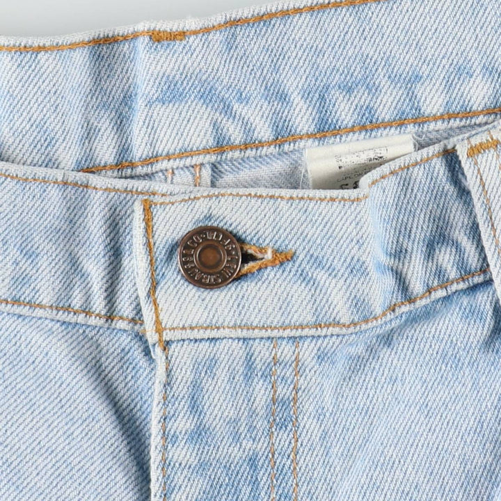 90'S Levi's 560 Loose Fit Tapered Leg Orange Tab Tapered Denim Pants, Made in USA, Men's W37 (approx.), Vintage unclear blue type Vintage Second Hand