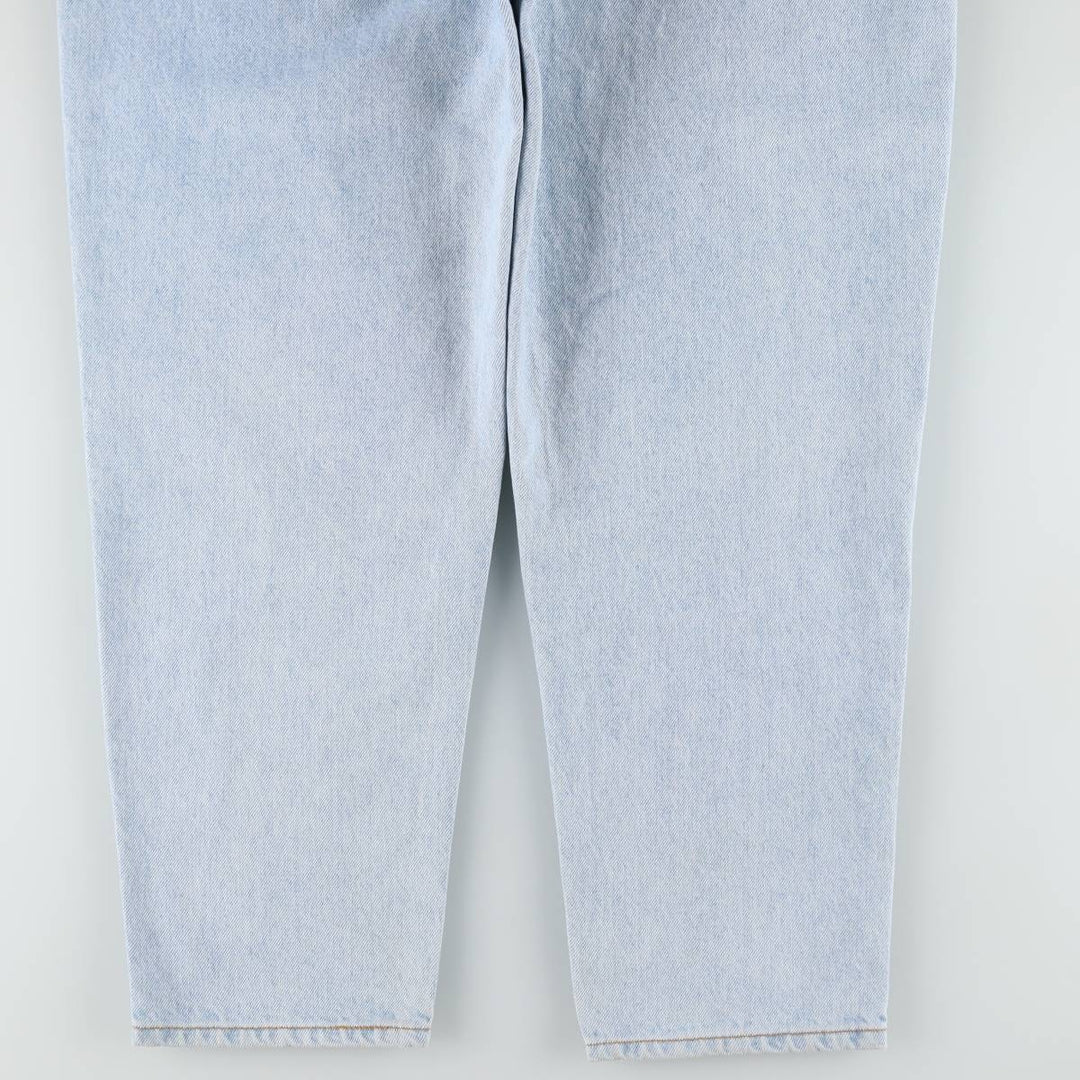 90'S Levi's 560 Loose Fit Tapered Leg Orange Tab Tapered Denim Pants, Made in USA, Men's W37 (approx.), Vintage unclear blue type Vintage Second Hand