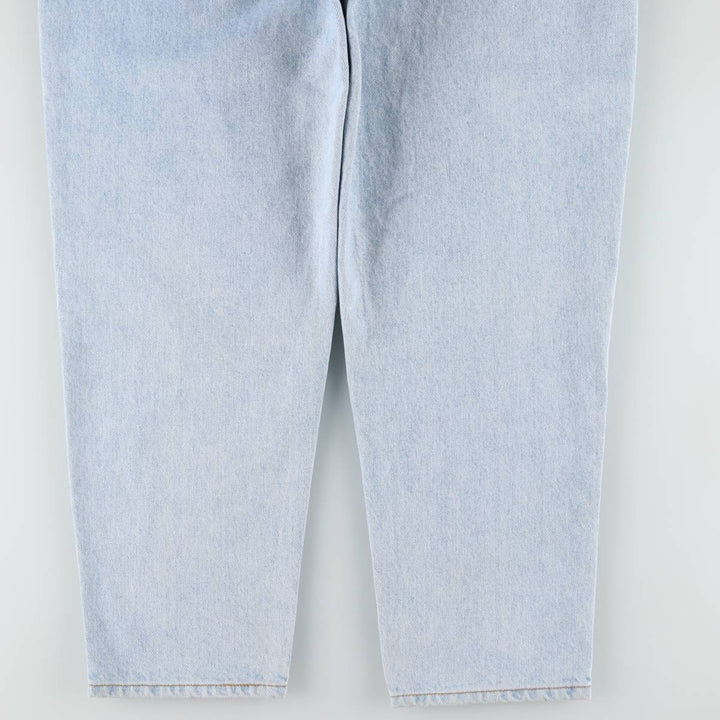 90'S Levi's 560 Loose Fit Tapered Leg Orange Tab Tapered Denim Pants, Made in USA, Men's W37 (approx.), Vintage unclear blue type Vintage Second Hand