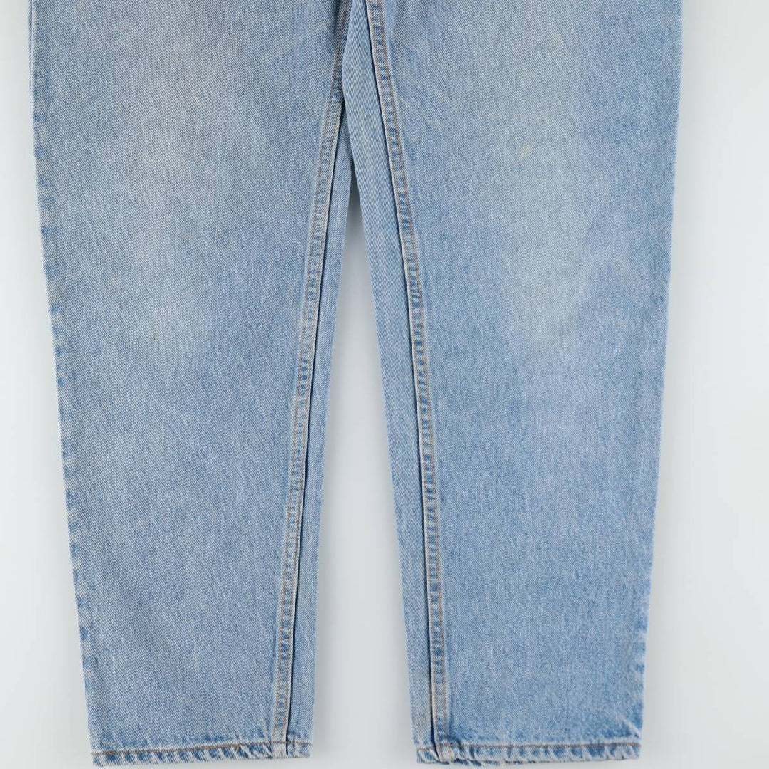 1990'S Levi's 40550-0213 Orange Tab Tapered Denim Pants, Made in USA, Men's W36 (approx.), Vintage cotton blue type Vintage Second Hand