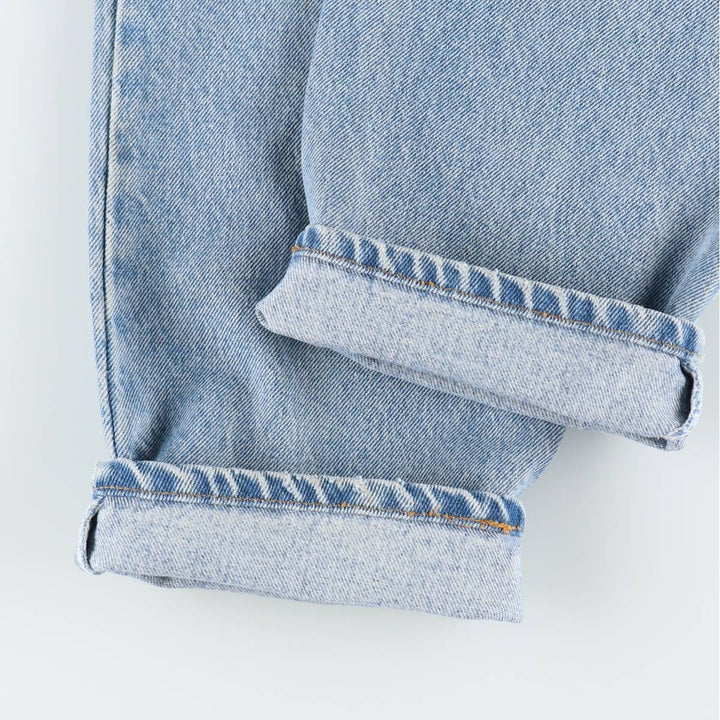 1990'S Levi's 40550-0213 Orange Tab Tapered Denim Pants, Made in USA, Men's W36 (approx.), Vintage cotton blue type Vintage Second Hand