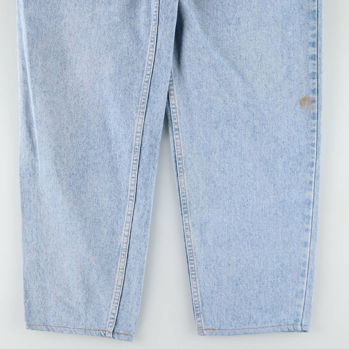 1990'S Levi's 550 Loose Fit Tapered Leg Denim Pants, Made in USA, Men's Size W36 (approx.), Vintage cotton blue type Vintage Second Hand