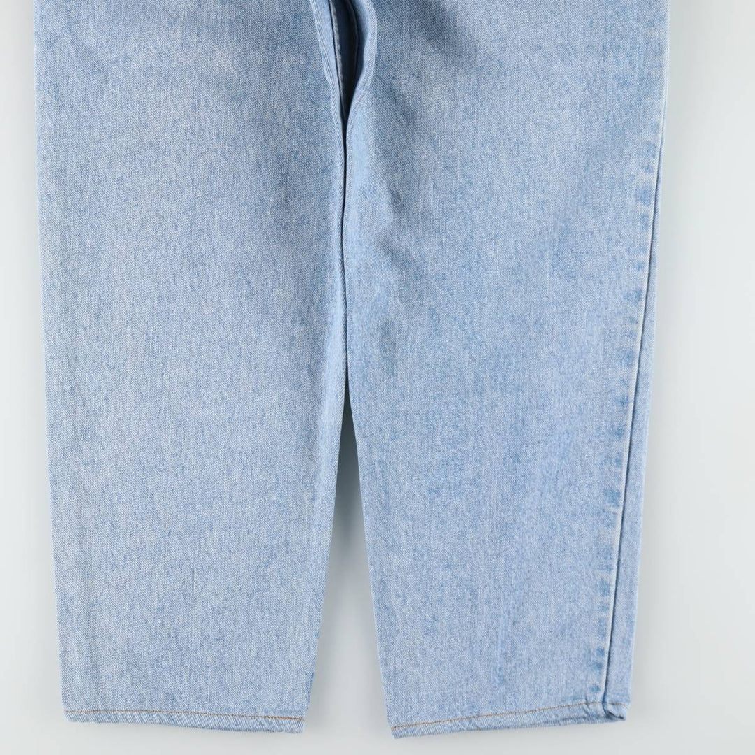 1990'S Levi's 550 Loose Fit Tapered Leg Denim Pants, Made in USA, Men's Size W36 (approx.), Vintage cotton blue type Vintage Second Hand