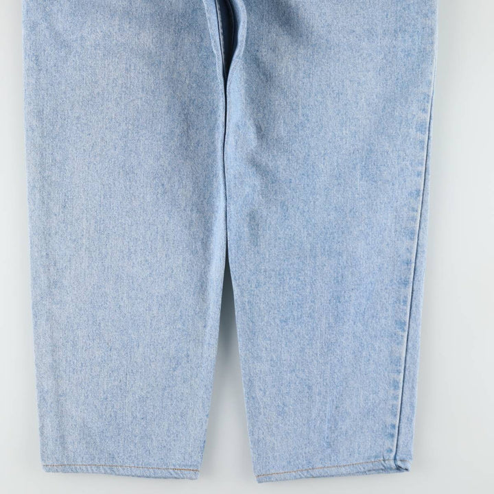 1990'S Levi's 550 Loose Fit Tapered Leg Denim Pants, Made in USA, Men's Size W36 (approx.), Vintage cotton blue type Vintage Second Hand