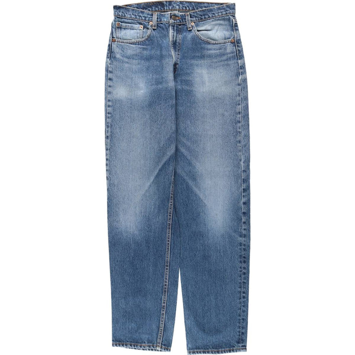 90'S Levi's 550 Relaxed Fit Tapered Denim Pants Made in USA Men's W33 Vintage cotton blue type Vintage Second Hand