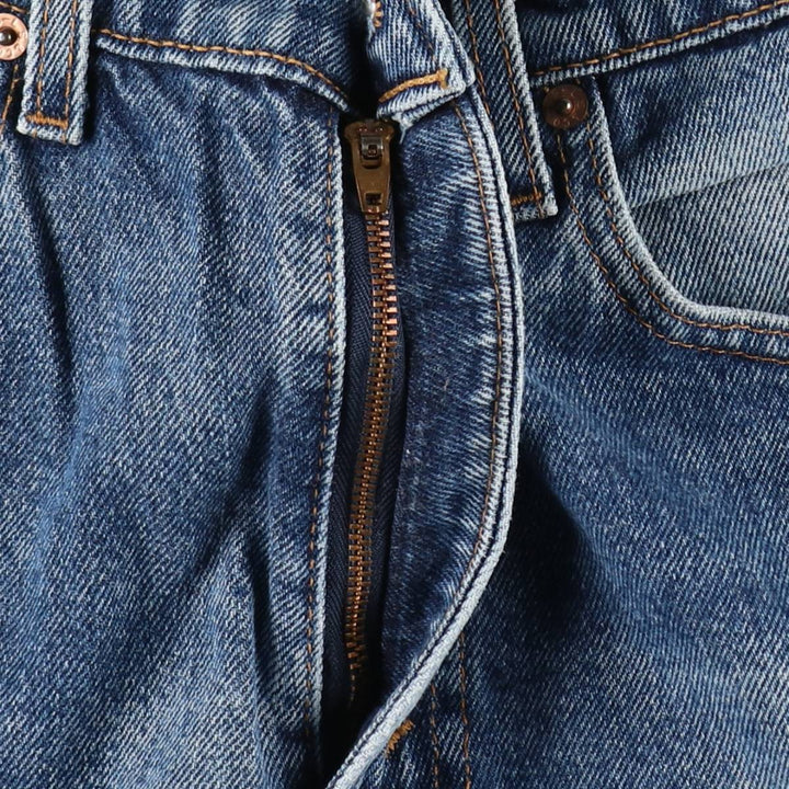 90'S Levi's 550 Relaxed Fit Tapered Denim Pants Made in USA Men's W33 Vintage cotton blue type Vintage Second Hand