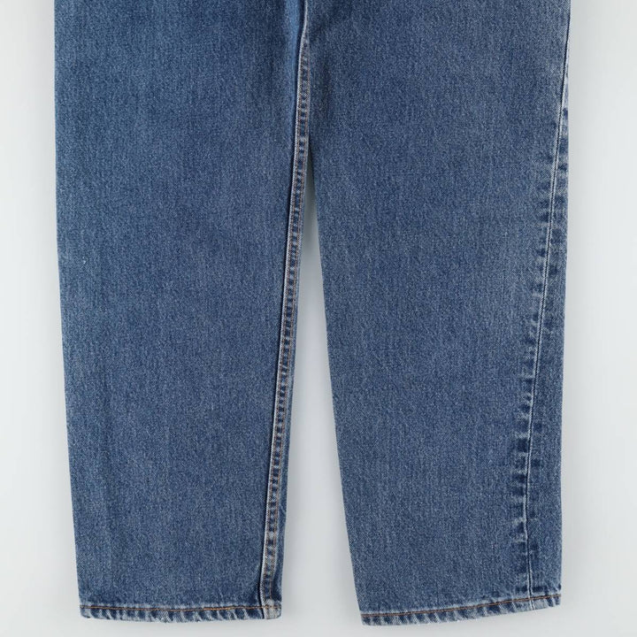 90'S Levi's 550 Relaxed Fit Tapered Denim Pants Made in USA Men's W33 Vintage cotton blue type Vintage Second Hand