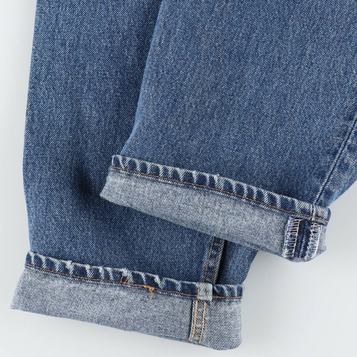 90'S Levi's 550 Relaxed Fit Tapered Denim Pants Made in USA Men's W33 Vintage cotton blue type Vintage Second Hand
