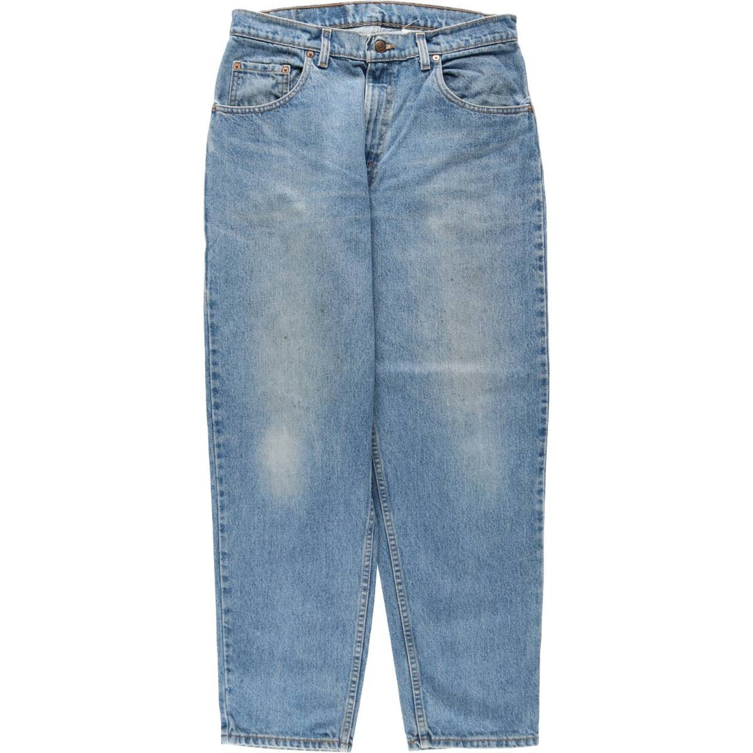 90'S Levi's 560 LOOSE FIT TAPERED LEG Tapered Denim Pants Made in USA Men's W34 Vintage cotton blue type Vintage Second Hand