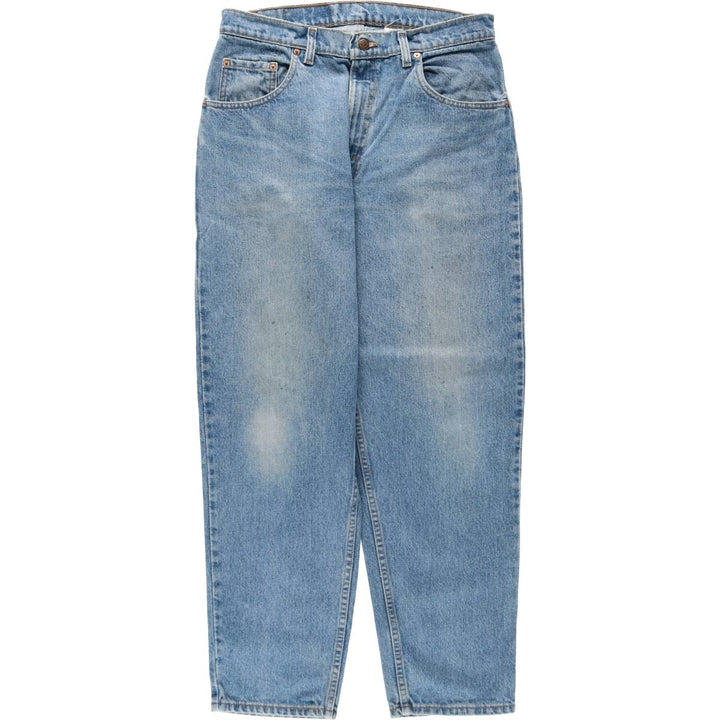 90'S Levi's 560 LOOSE FIT TAPERED LEG Tapered Denim Pants Made in USA Men's W34 Vintage cotton blue type Vintage Second Hand